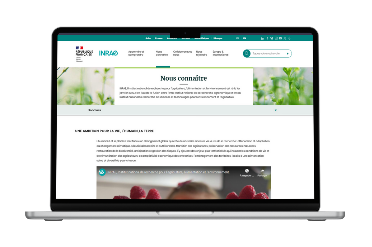 Usine à sites INRAE